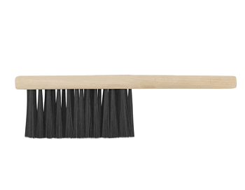 Щетка-сметка, искусств. щетина, деревянная ручка, 3-х рядная, 270 мм Щетка-сметка, искусств. щетина, деревянная ручка, 3-х рядная, 270 мм