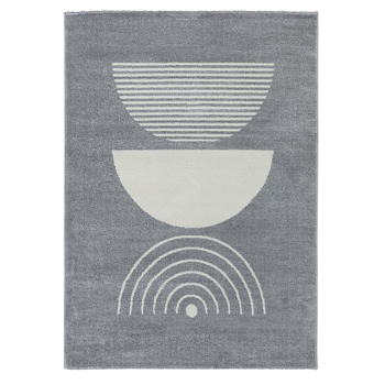 Ковер COLOR 1.33*1.9 дизайн L531A L.GREY/WHITE