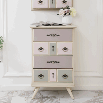 Комод Пандора-1 АйсБл, цвет АйсБл