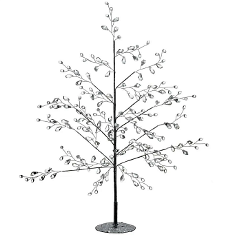 Изделие декоративное "Ветка", L36 W29 H50,5 см																												