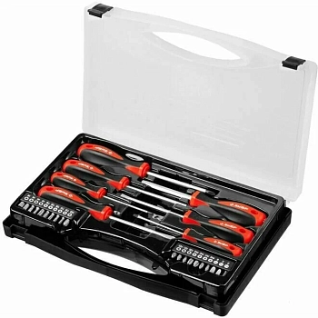 Набор отверток с насадками ЗУБР Универсал-27, 27 предм. (25027)