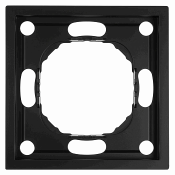 Рамка 1-м Эмили, PFR00-5001-05, черный уголь, soft touch *49858