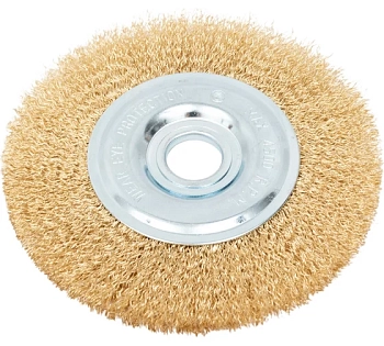 Щетка д/УШМ 150мм д22  плоская крученая 12100-150