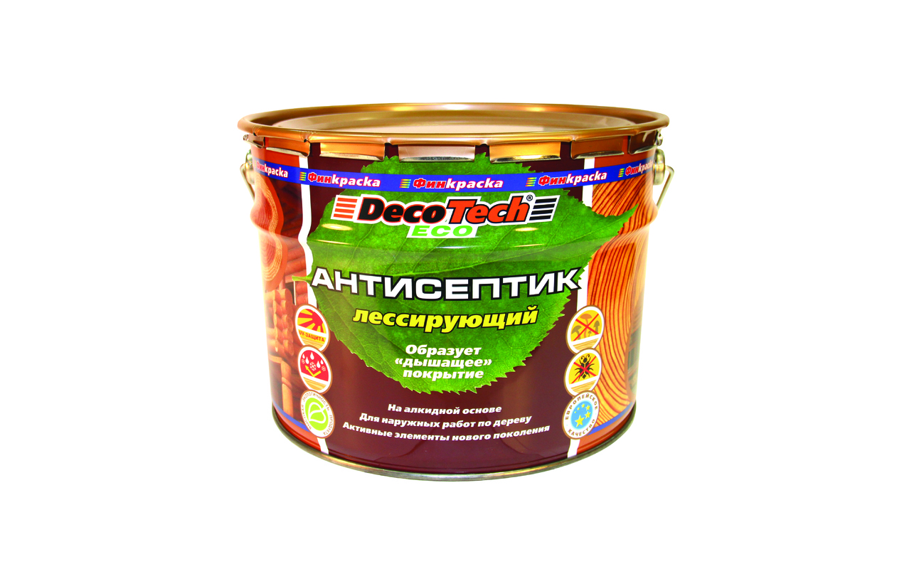Антисептик DecoTech 10л — 2350 рублей